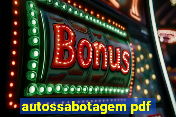 autossabotagem pdf